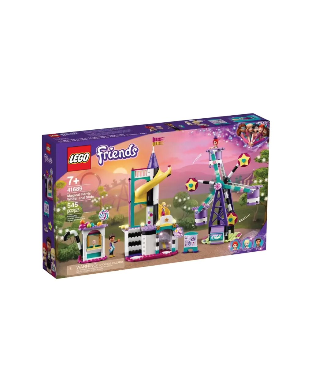 Lego friends μαγική ρόδα λούνα παρκ και τσουλήθρα 41689 - Lego