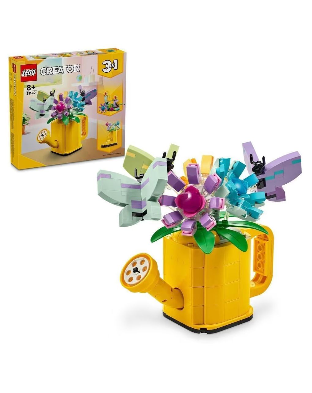 Lego creator 3-in-1 flowers in watering can για 8+ ετών 31149 - LEGO