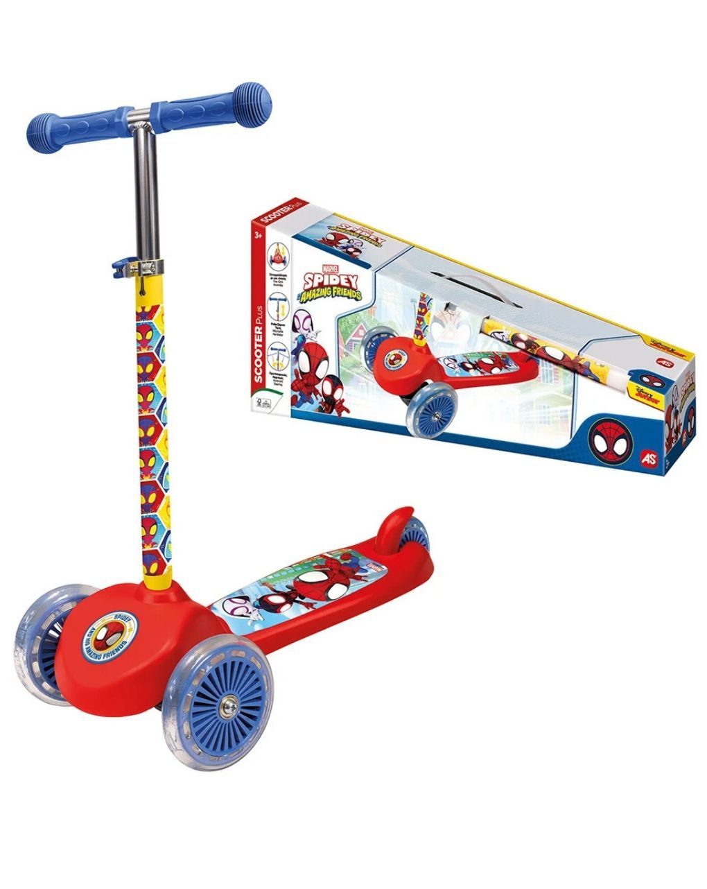 As company scooter plus spidey and his amazing friends 5004-50264 - AS Company