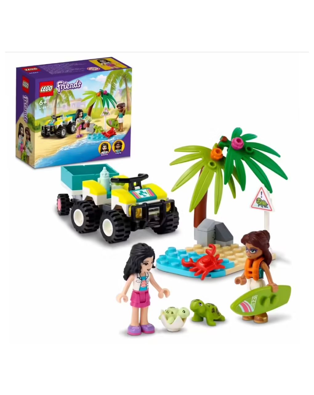 Lego friends επιχείρηση διάσωσης χελώνας 41697 - LEGO