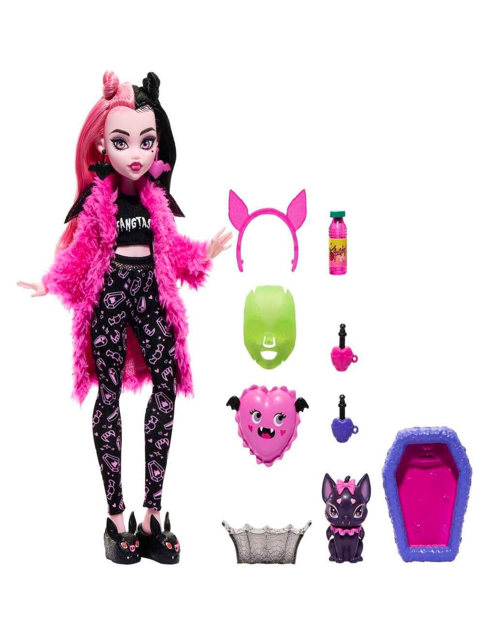 Mattel monster high κούκλα και αξεσουάρ ντρακουλόρα hky66 - Monster High