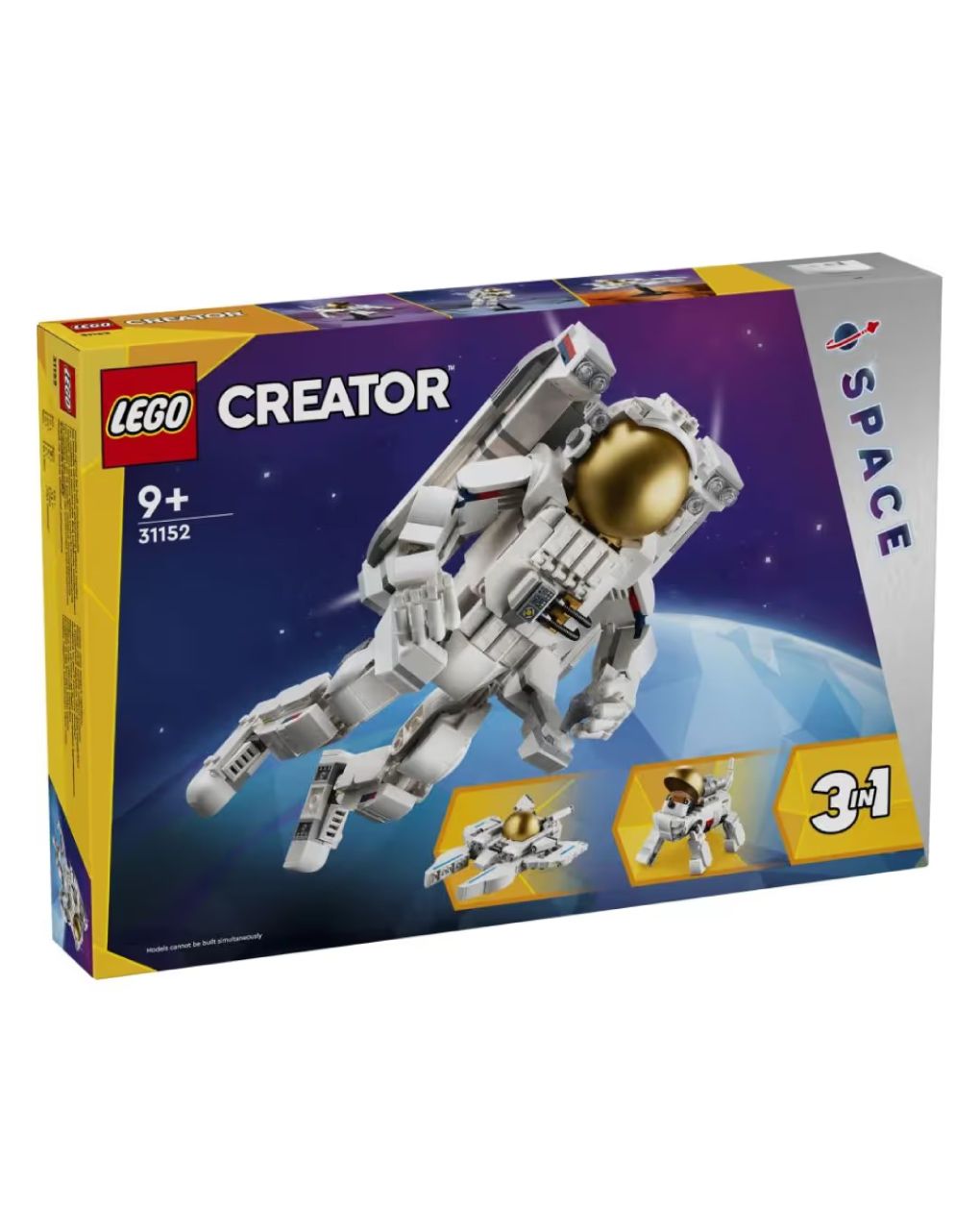 Lego creator 3 in 1 wild space astronaut 31152