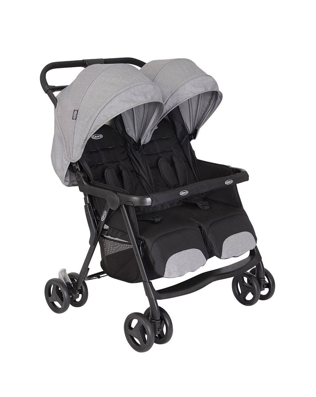 Graco καρότσι διδύμων duorider steeple grey - Graco