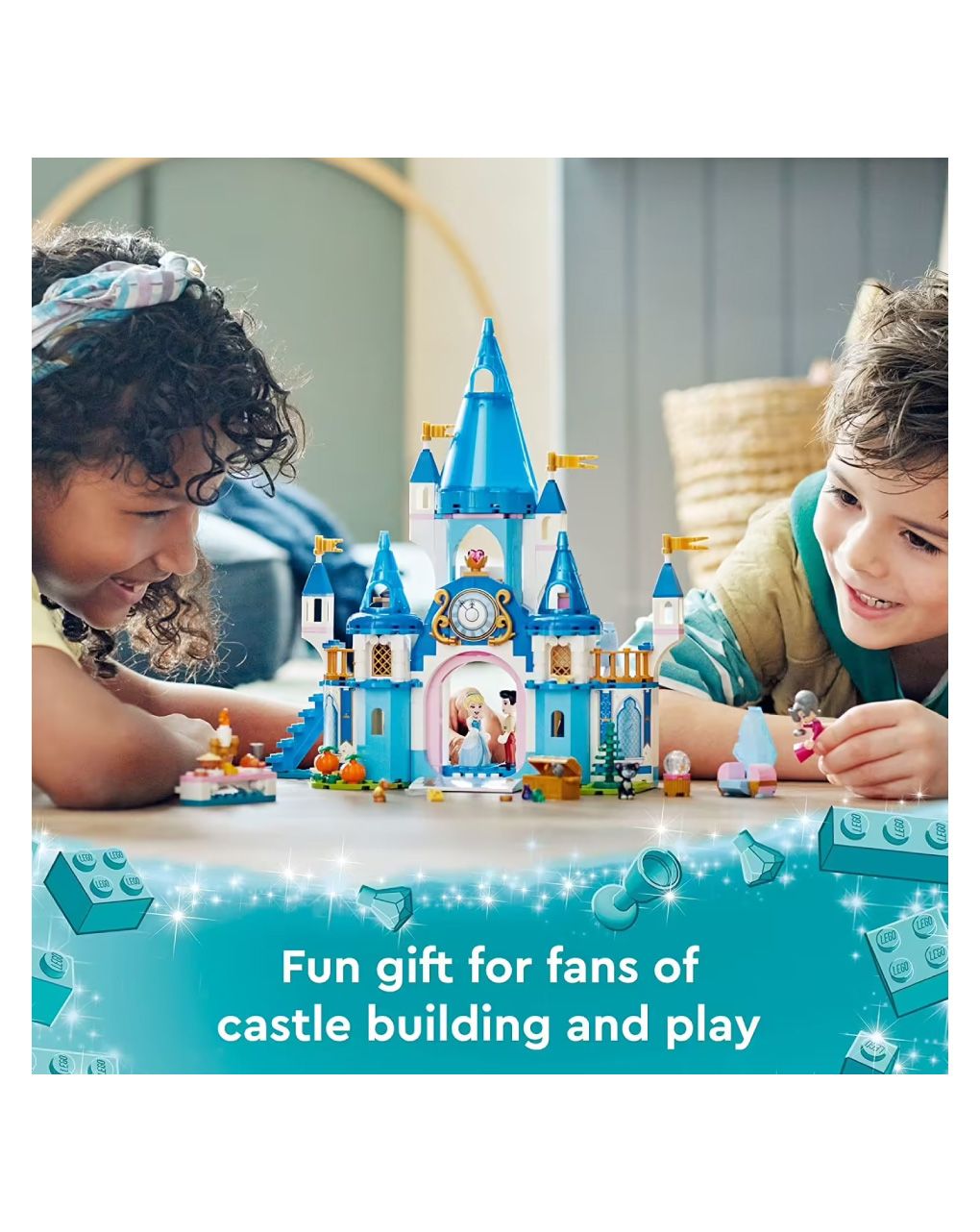 Lego disney princess cinderella & prince charming’s castle 43206 - LEGO