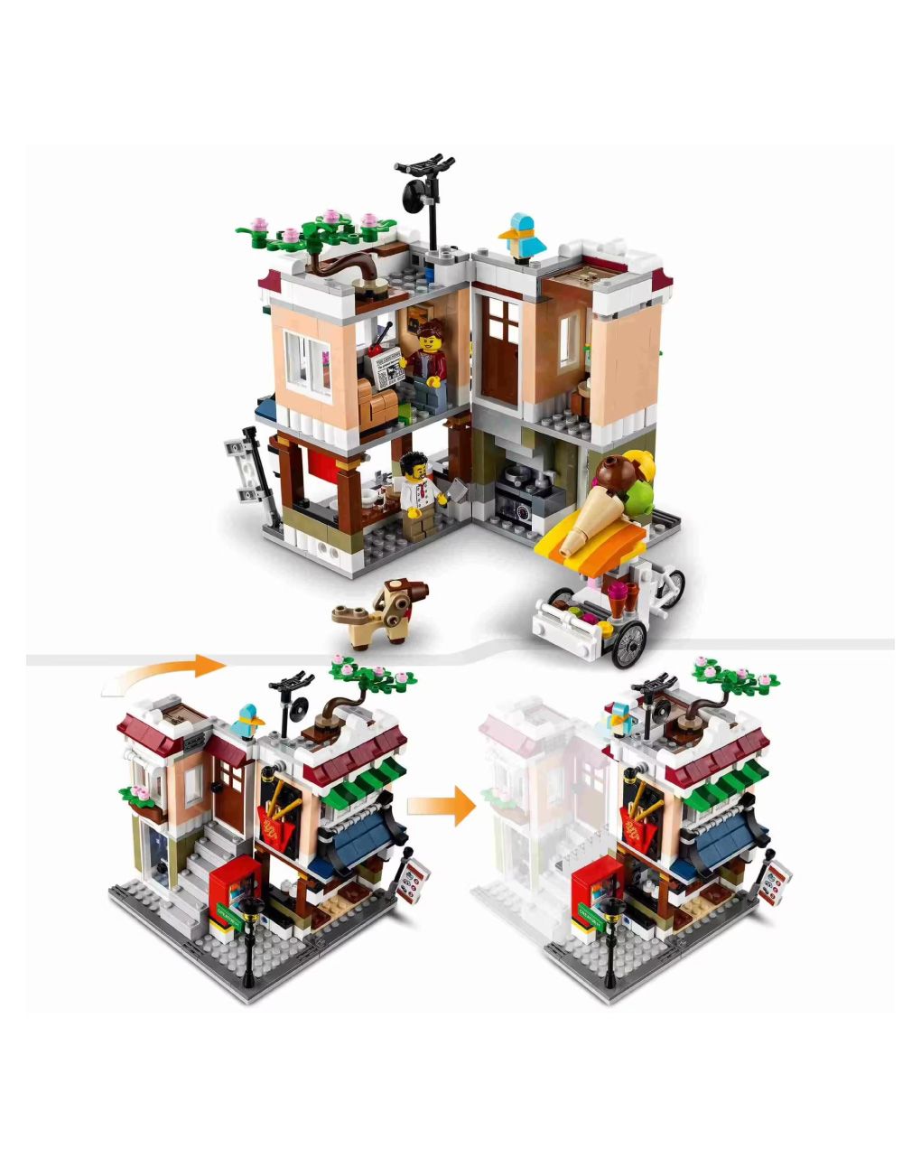 Lego creator downtown εστιατόριο noodle 3σε1 31131 - LEGO