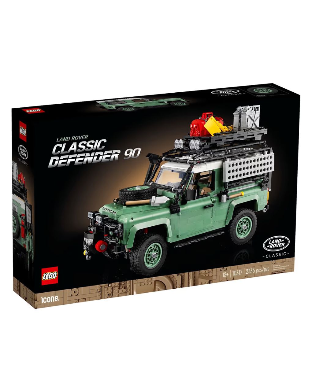 Lego icons land rover classic defender 90 10317 - Lego, LEGO Icons