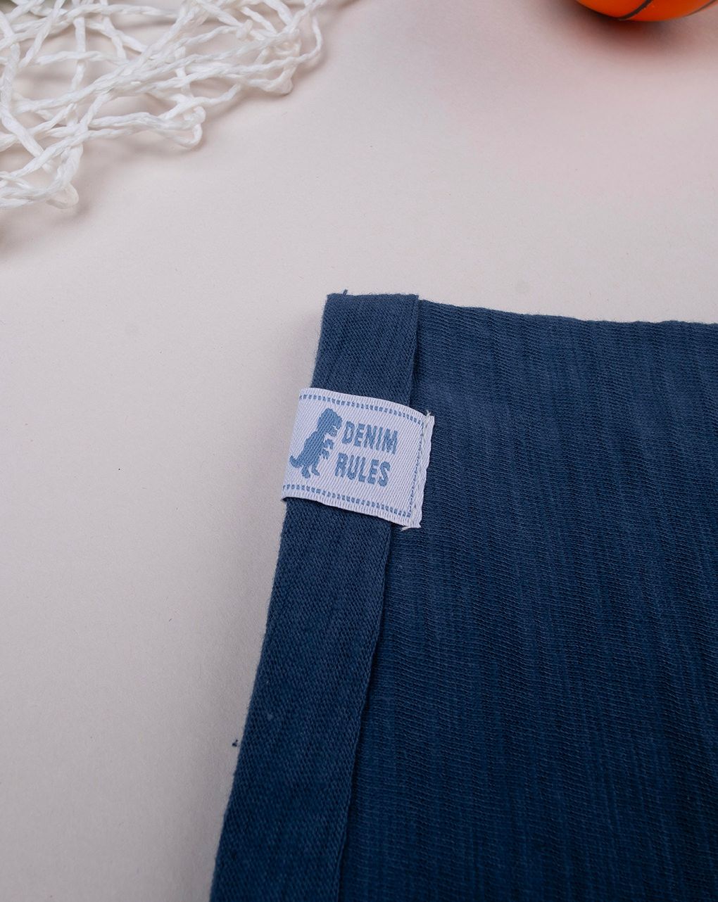 παιδικό t-shirt μπλε με τσέπη για αγόρι - Prénatal