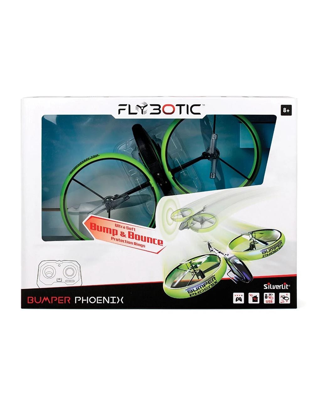 As company silverlit τηλεκατευθυνόμενο flybotic bumper phoenix 7530-84814 - Silverlit