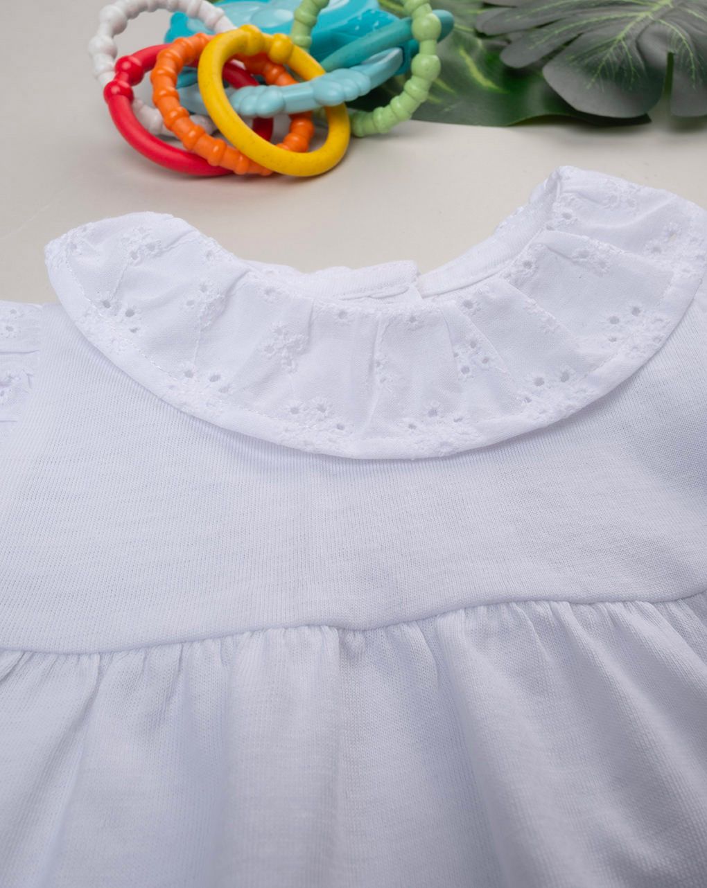 βρεφικό σετ t-shirt και σορτσάκι denim για κορίτσι - Prénatal