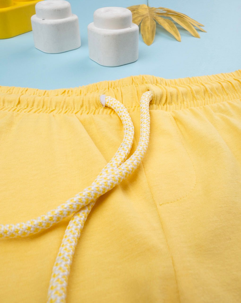 παιδικό σορτσάκι κίτρινο για αγόρι - Prénatal