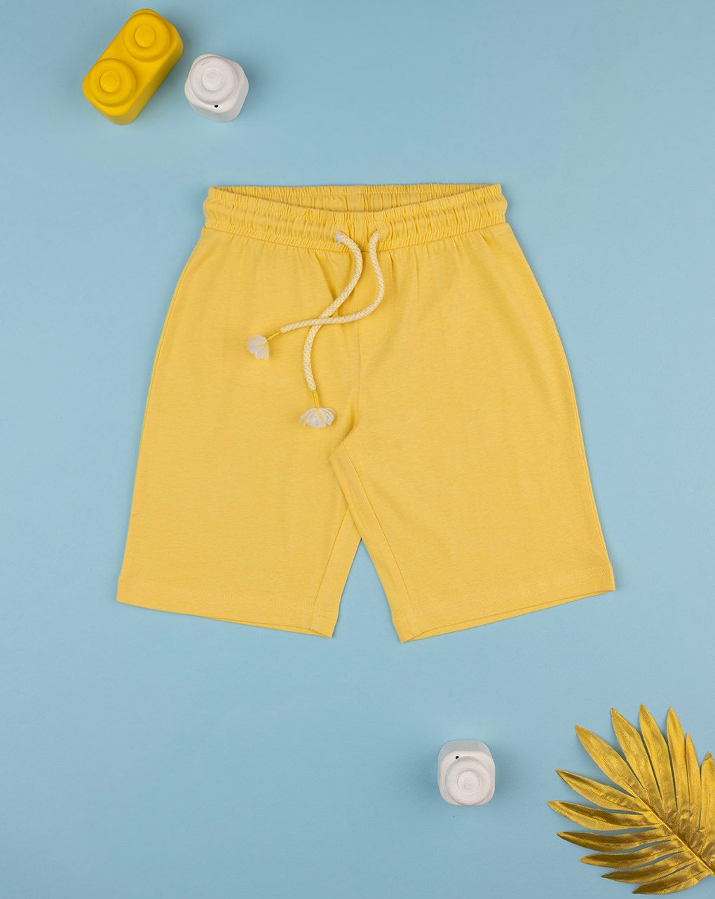 παιδικό σορτσάκι κίτρινο για αγόρι - Prénatal