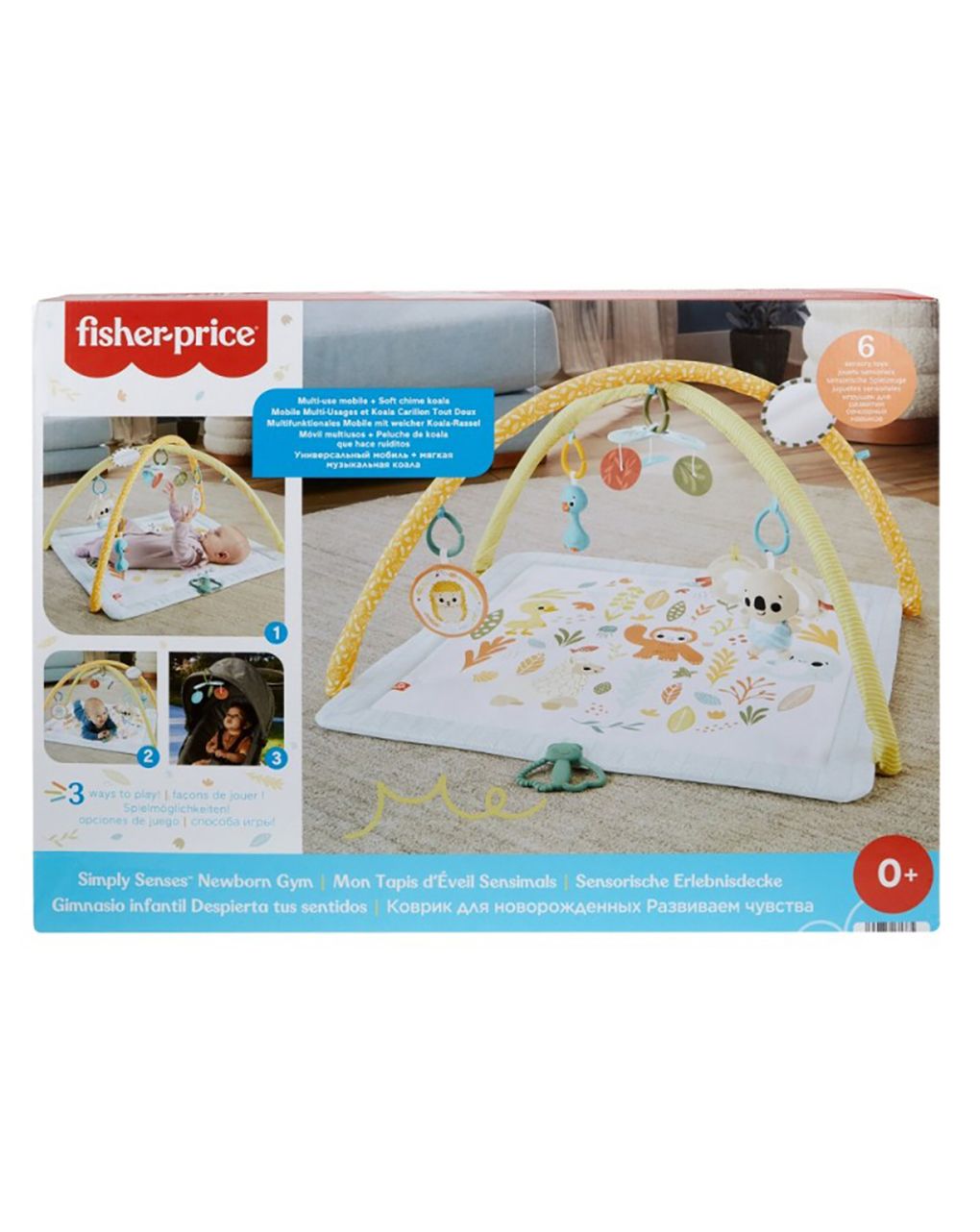 Fisher-price γυμναστήριο – οι πρώτες του αισθήσεις hrb15 - Fisher-Price