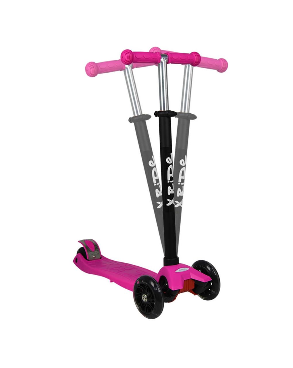 πατίνι x-ride 3 σε 1 pink 662-185 - Bebe Stars