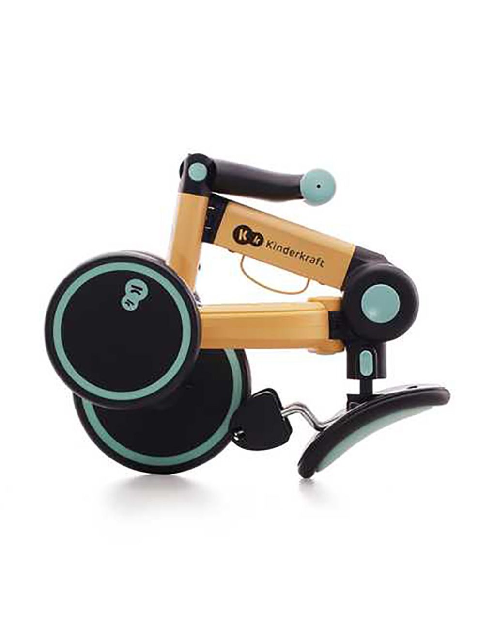 Kinderkraft πτυσόμενο τρίκυκλο ποδήλατο 4trike, sunflower blue - Kinderkraft
