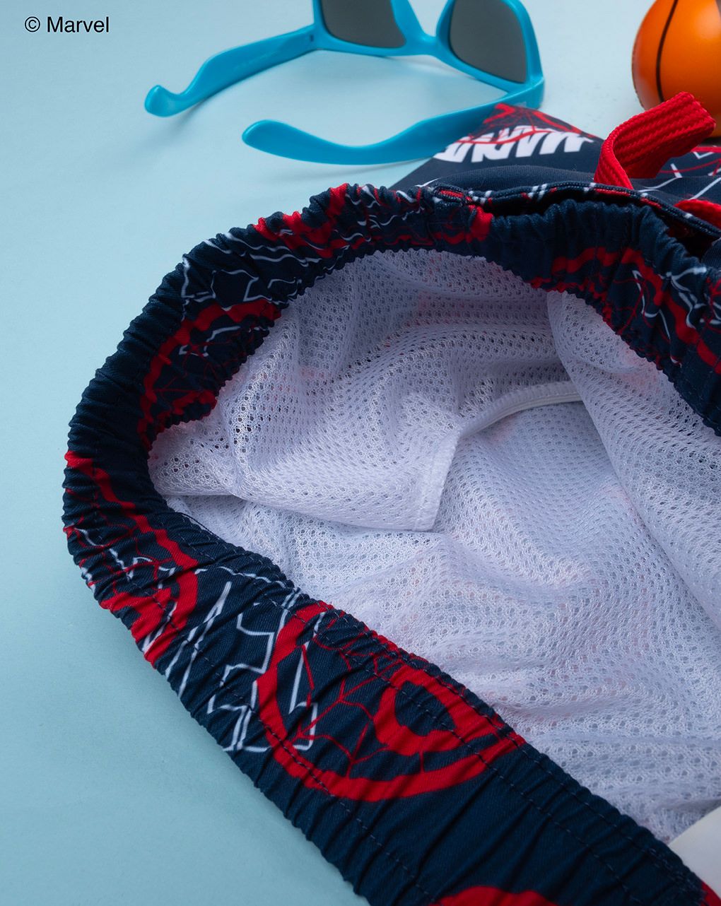 παιδικό μαγιό boxer μπλε spiderman για αγόρι - Prénatal