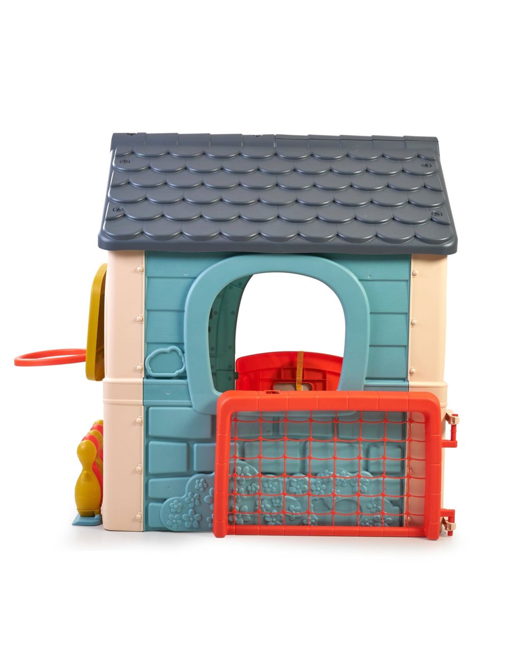 Feber παιδικό σπιτάκι με 6 σε 1 δραστηριότητες casual 140x92x124cm - Feber