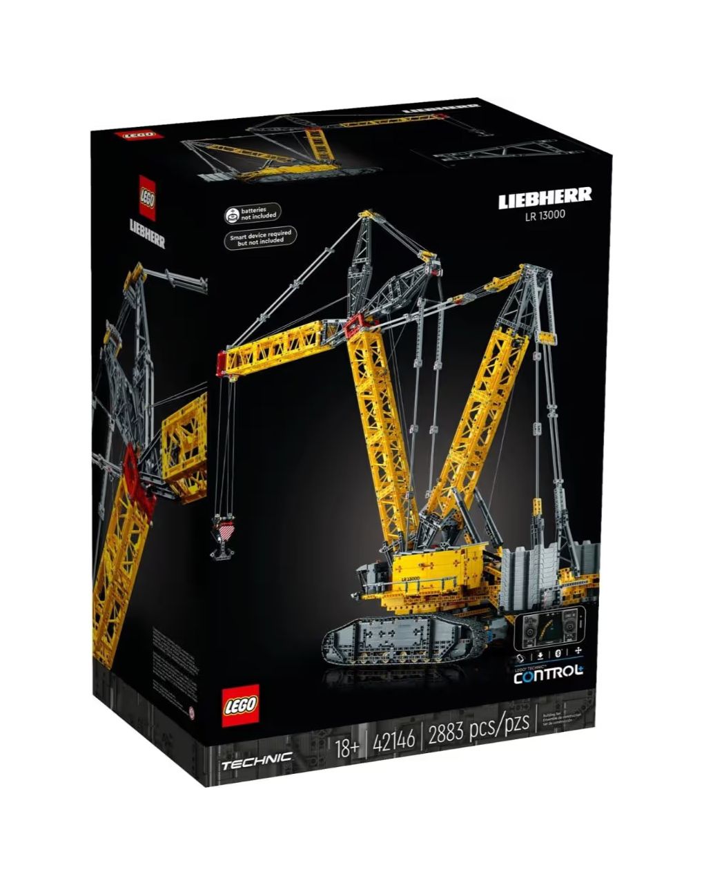 Lego technic liebherr crawler crane lr 13000 42146 - LEGO