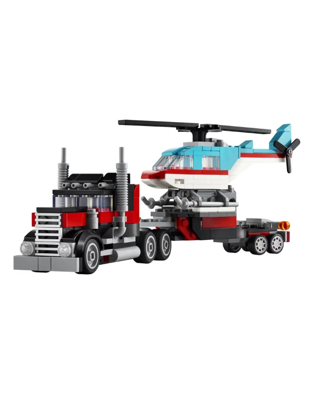 Lego creator 3 in 1 flatbed with helicopter 31146 - LEGO