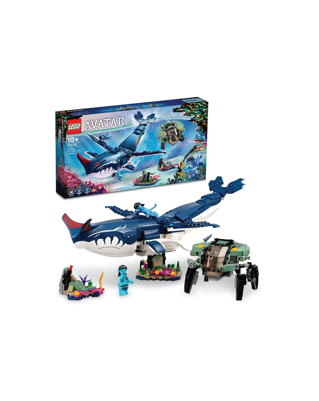 Lego avatar payakan the tulkun & crabsuit 75579
