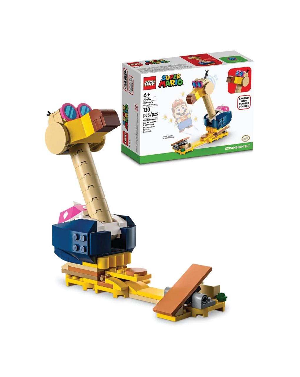 Lego super mario conkdor’s noggin bopper expansion set 71414