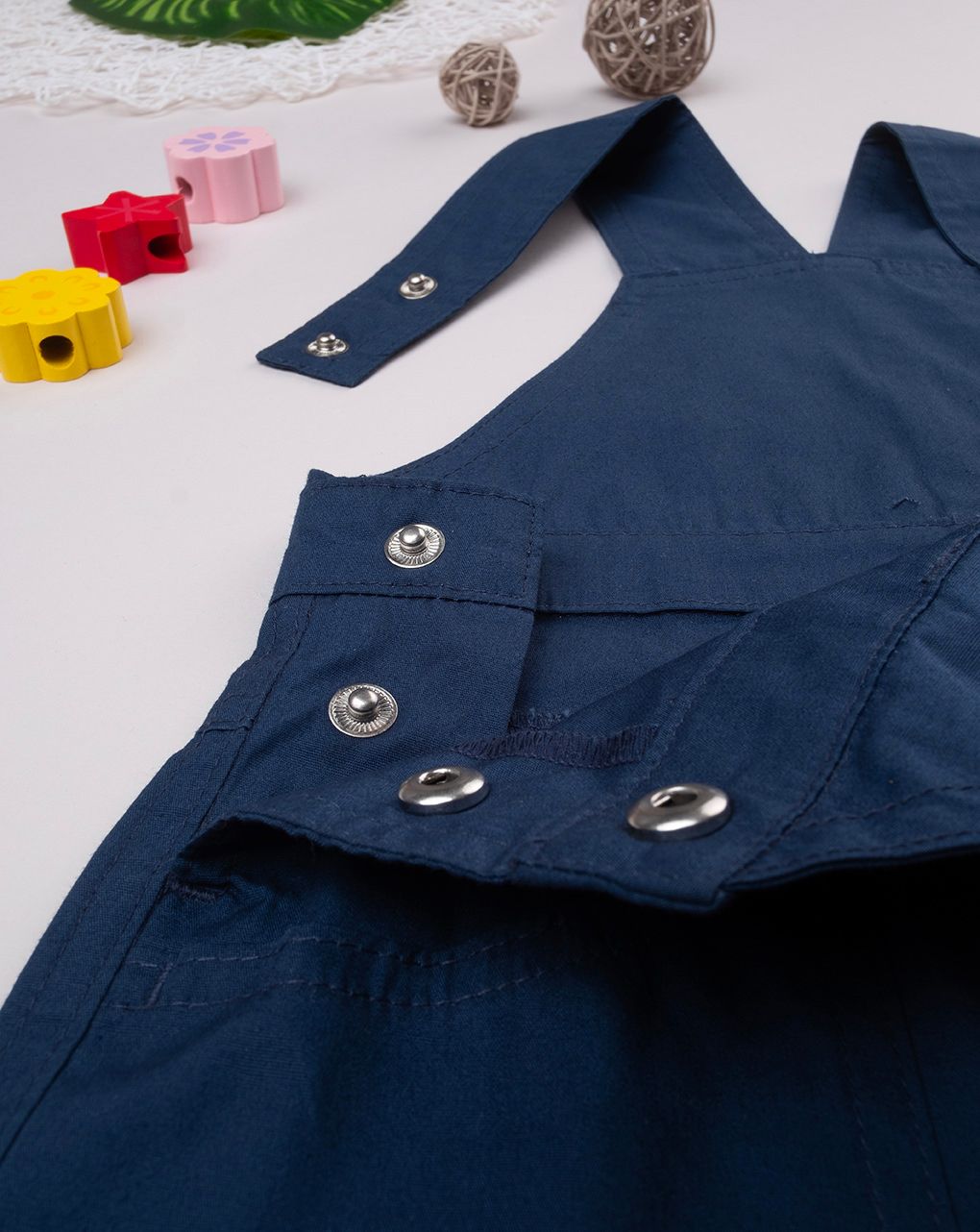 βρεφική σαλοπέτα ποπλίνα μπλε για αγόρι - Prénatal