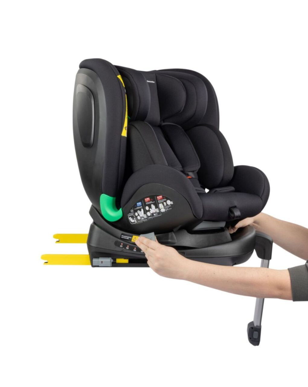 Bebe confort κάθισμα αυτοκινήτου evolvefix plus i-size (40-150cm) με isofix black ur3-81054-60 - Bébé Confort