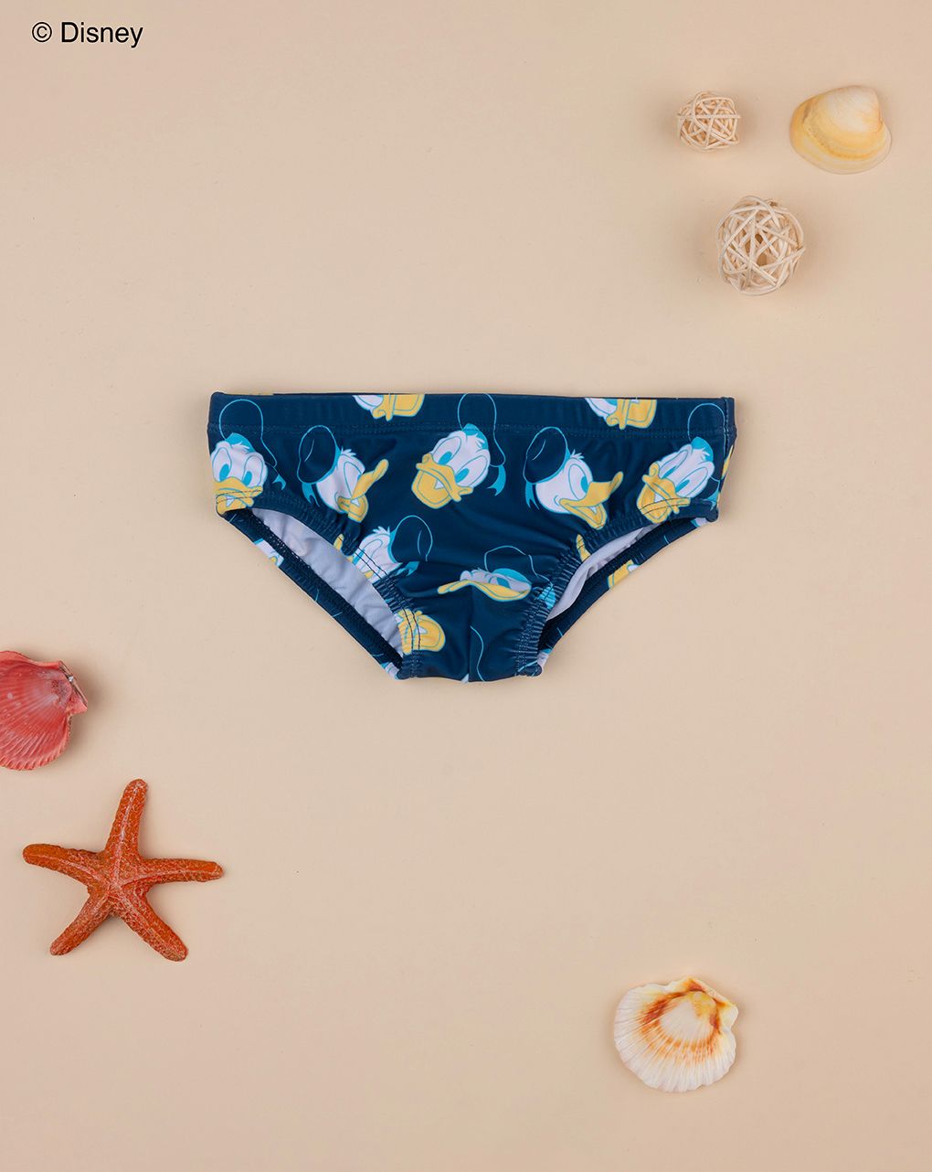 βρεφικό μαγιό σλιπ μπλε donald για αγόρι
