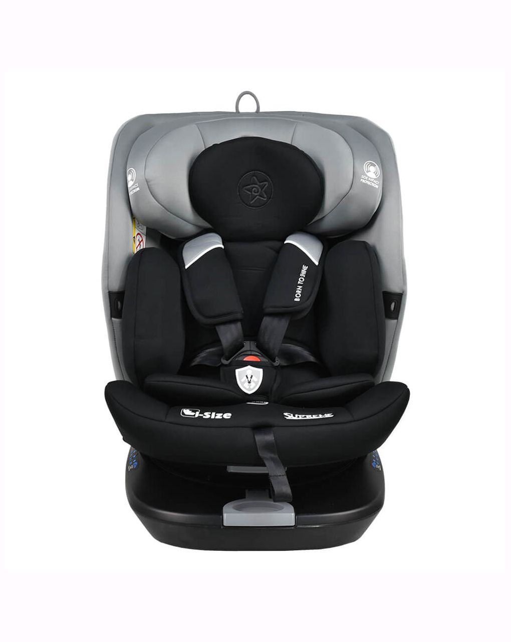 Bebe stars κάθισμα αυτοκινήτου supreme i-size (40-150cm) 360° ice grey 905-176 - Bebe Stars