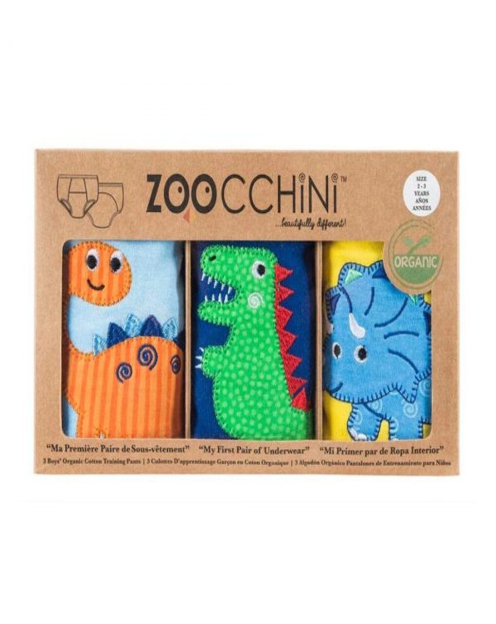 Zoocchini εκπαιδευτικά βρακάκια jurassic pals zoo700x-1