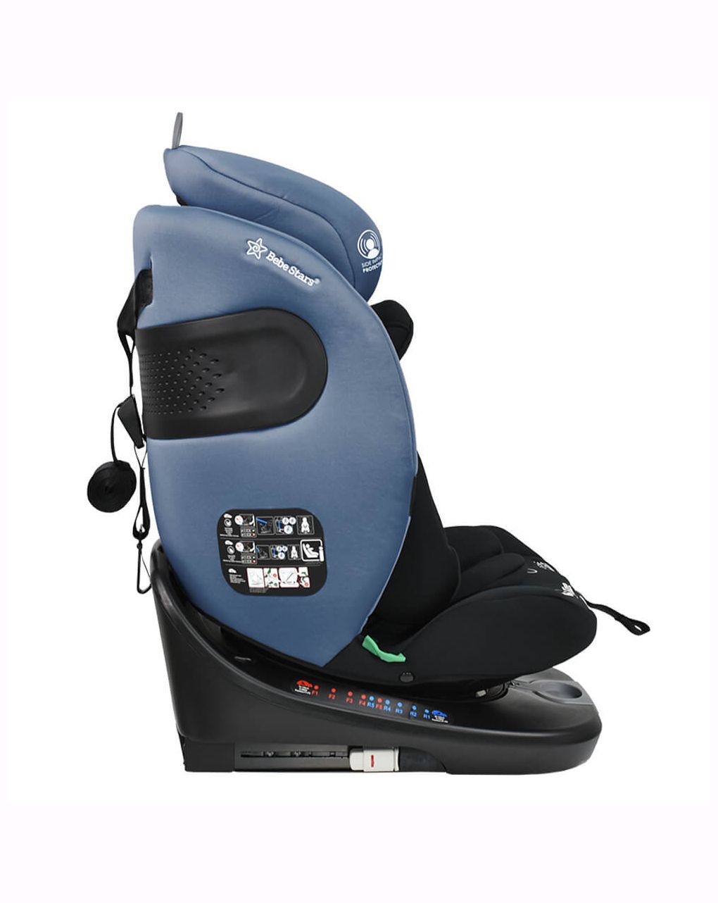 Bebe stars κάθισμα αυτοκινήτου supreme i-size (40-150cm) 360° moonlight blue 905-184 - Bebe Stars