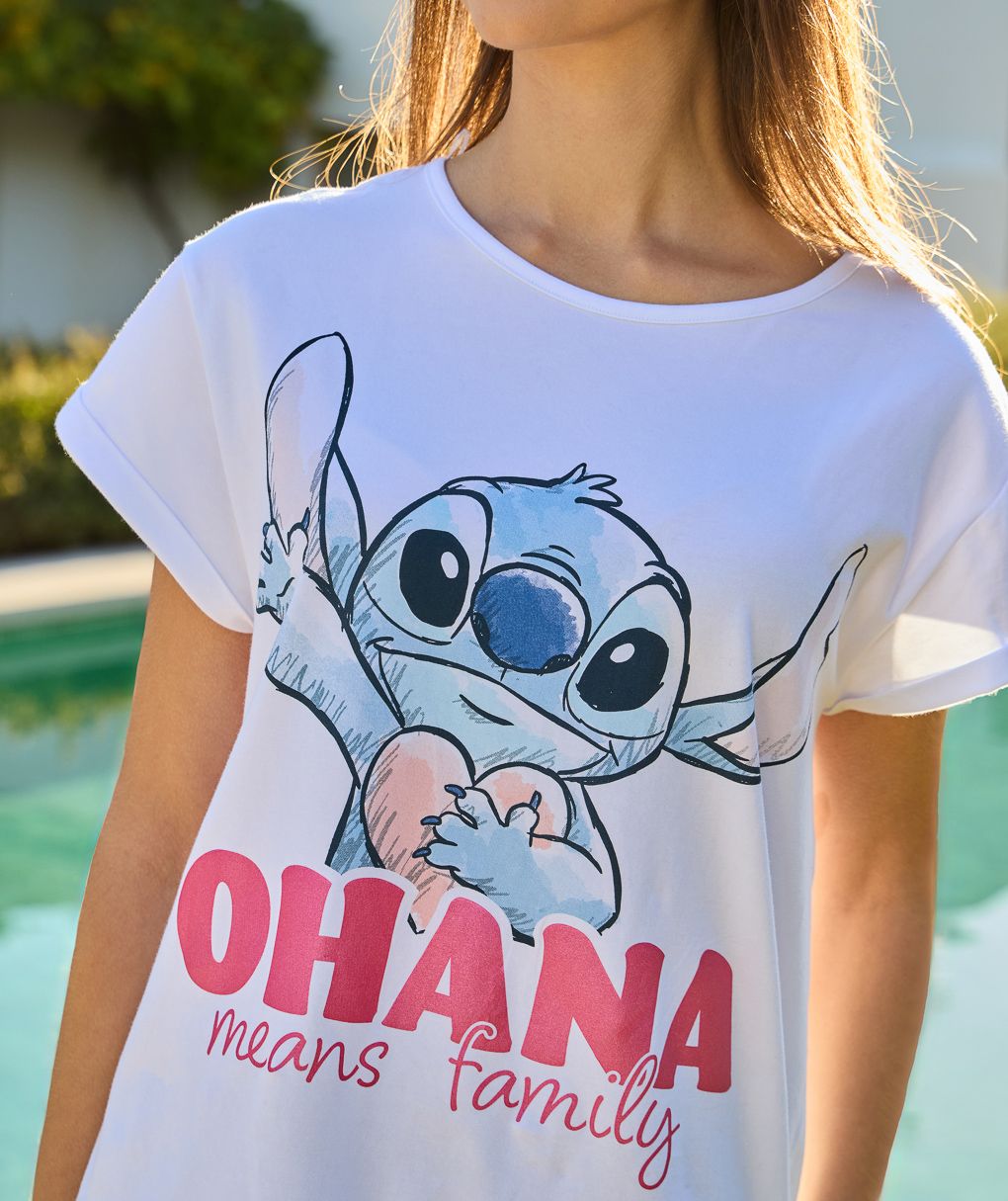 γυναικείο t-shirt εγκυμοσύνης λευκό stitch - Prénatal