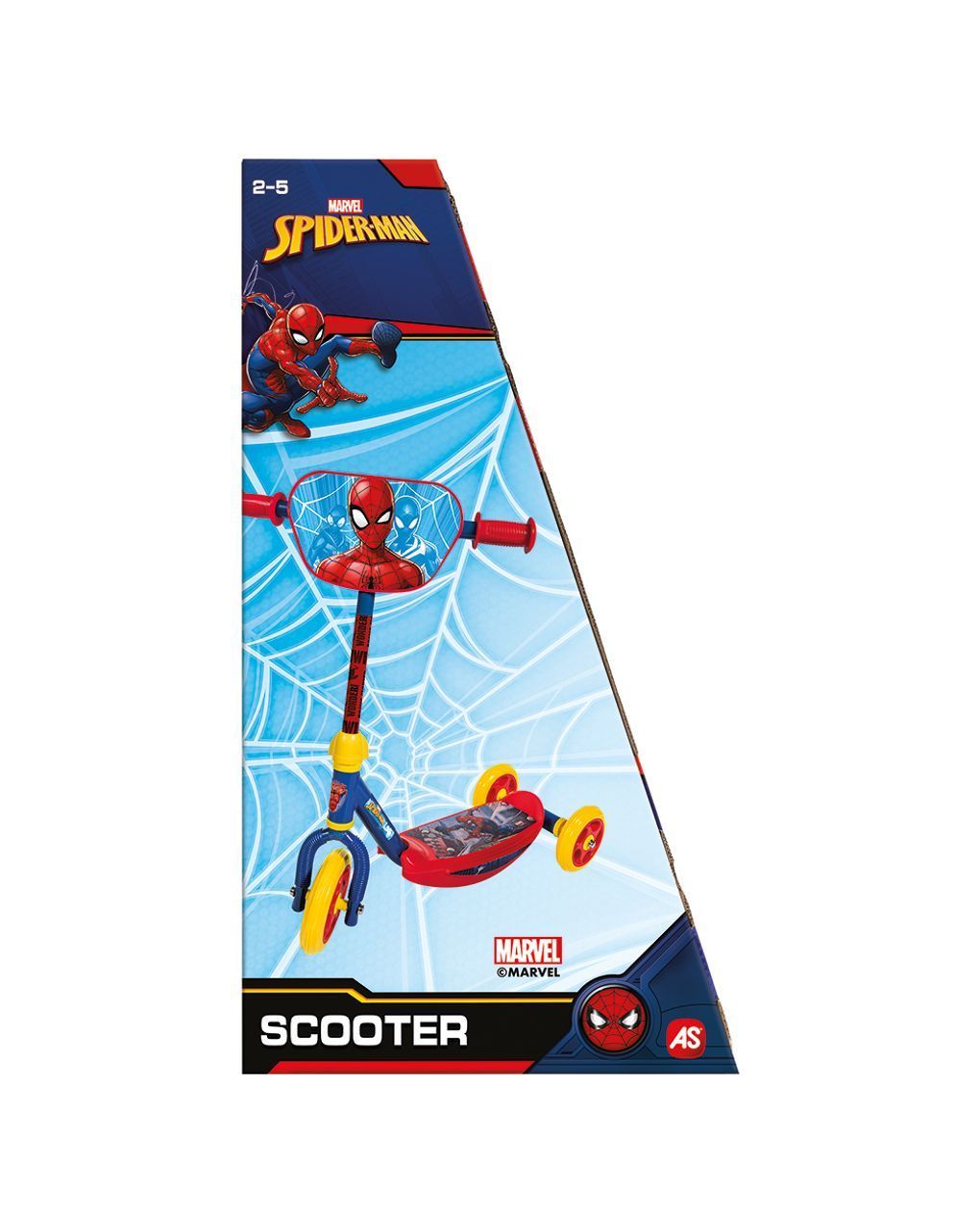 As παιδικό scooter marvel spiderman για 2-5 χρονών 5004-50241 - AS Wheels