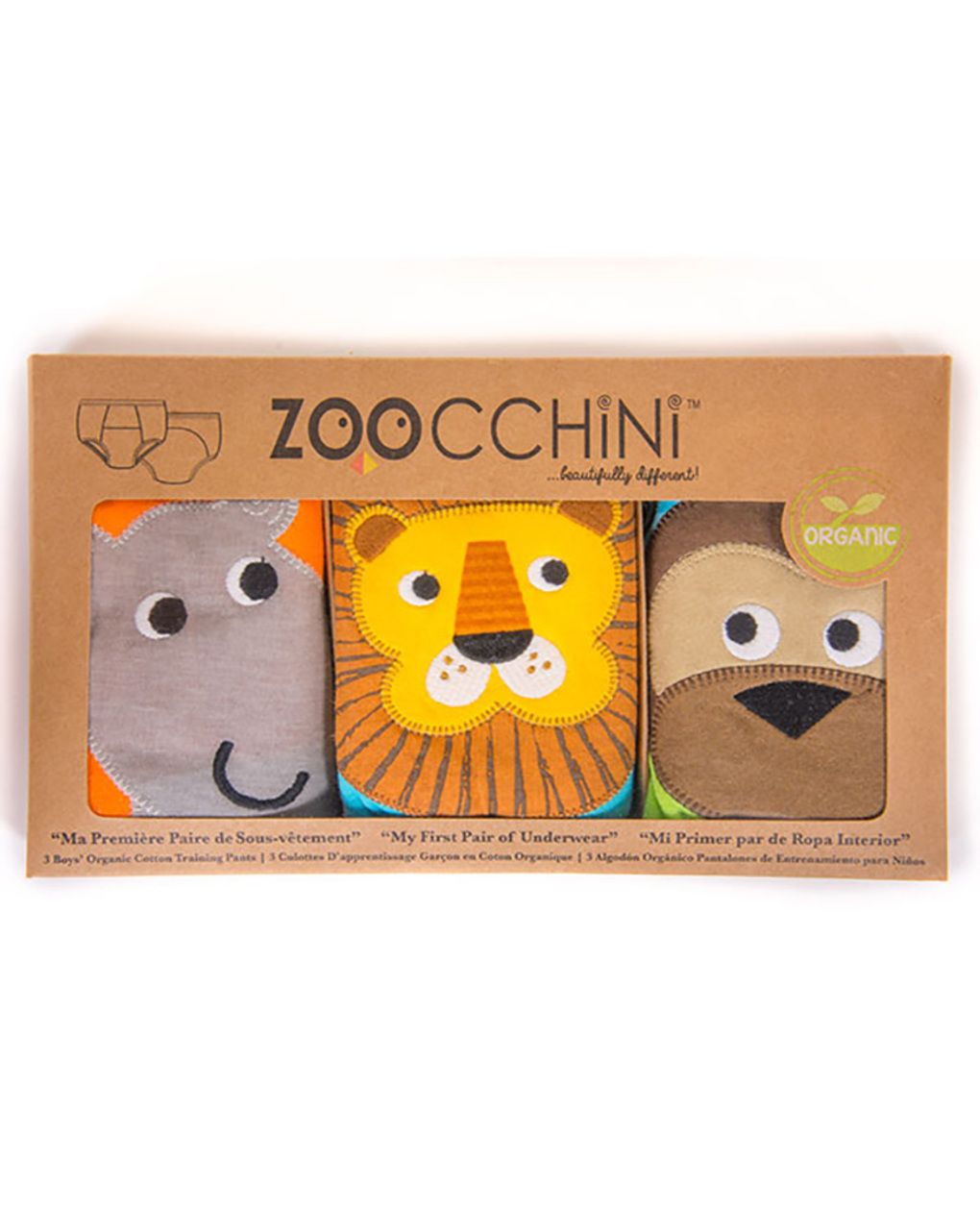 Zoocchini εκπαιδευτικά βρακάκια safari friends zoo700x