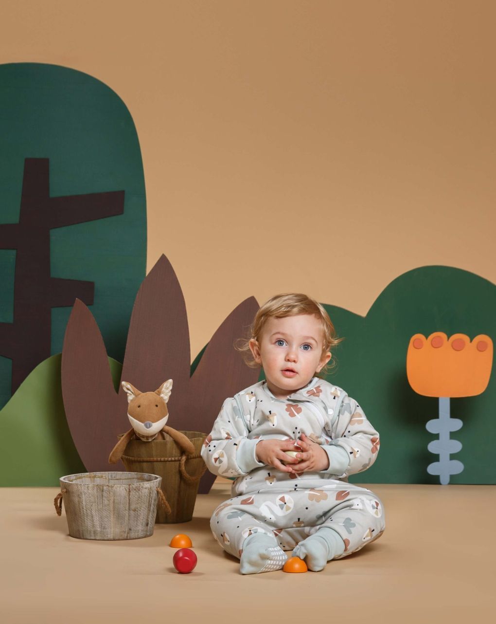 Tender υπνόσακος φθινοπωρινός/ανοιξιάτικος flex 1.0 tog squirrel μέντα 2733-1 - Tender