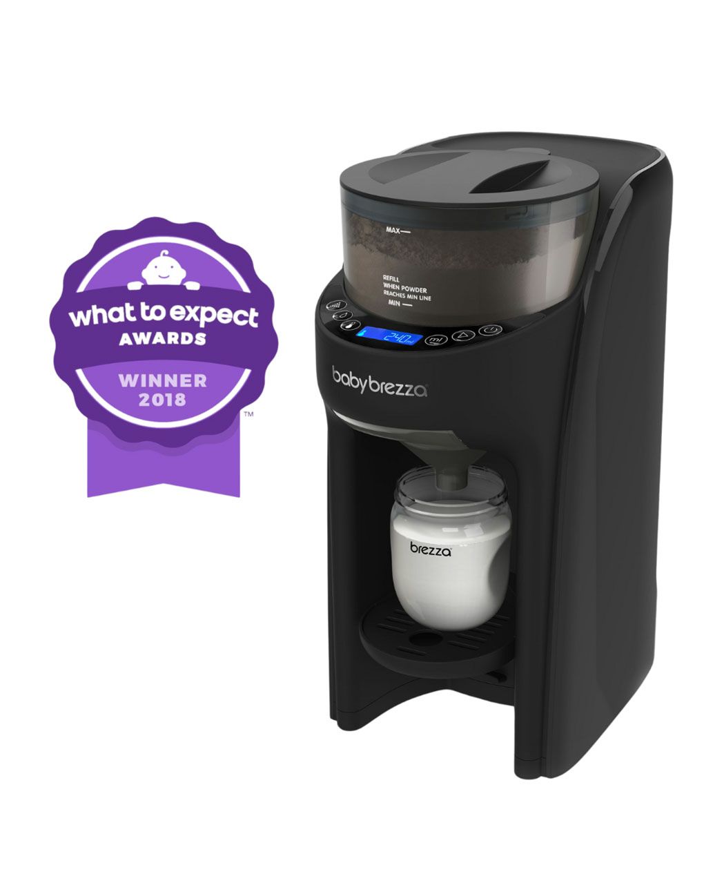 Baby brezza παρασκευαστής γάλακτος formula pro advanced black - BABYBREZZA