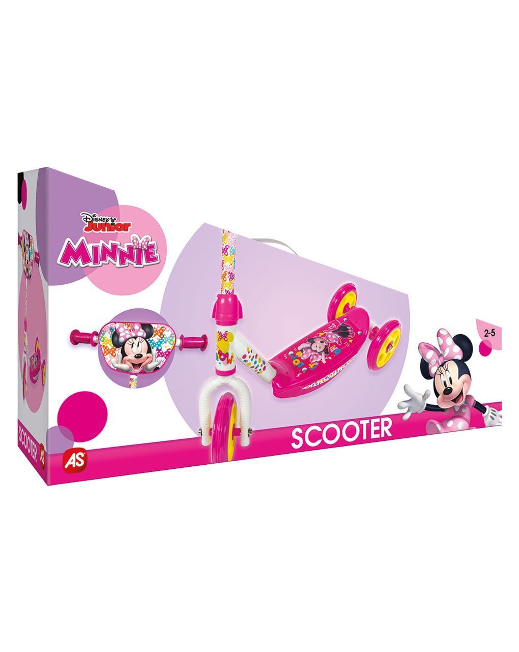 As παιδικό scooter disney minnie για 2-5 χρονών 5004-50239 - AS Company