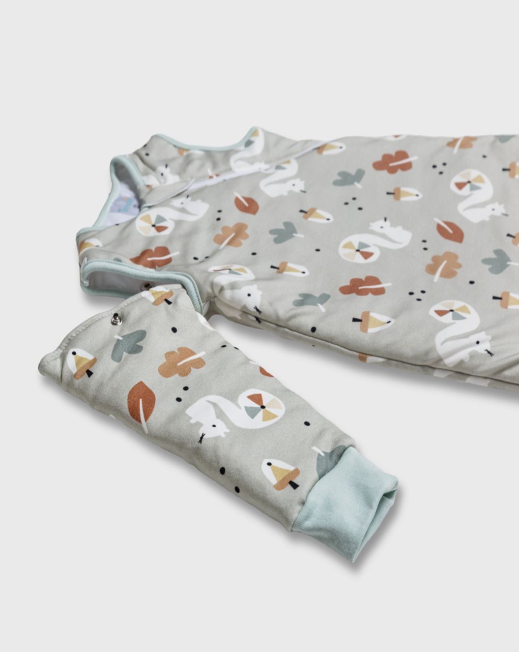 Tender υπνόσακος φθινοπωρινός/ανοιξιάτικος flex 1.0 tog squirrel μέντα 2733-1 - Tender