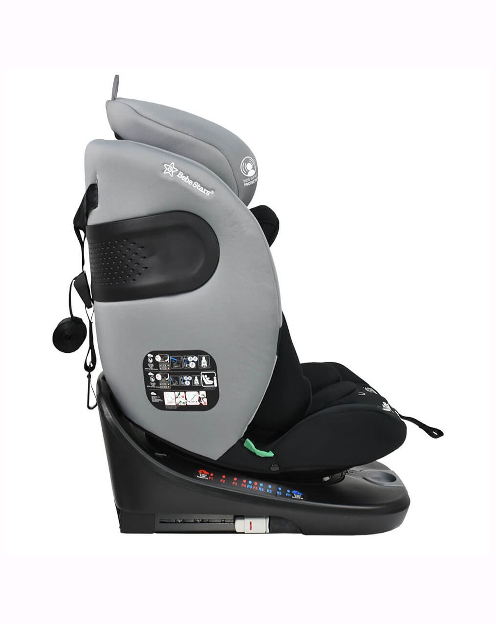Bebe stars κάθισμα αυτοκινήτου supreme i-size (40-150cm) 360° ice grey 905-176 - Bebe Stars