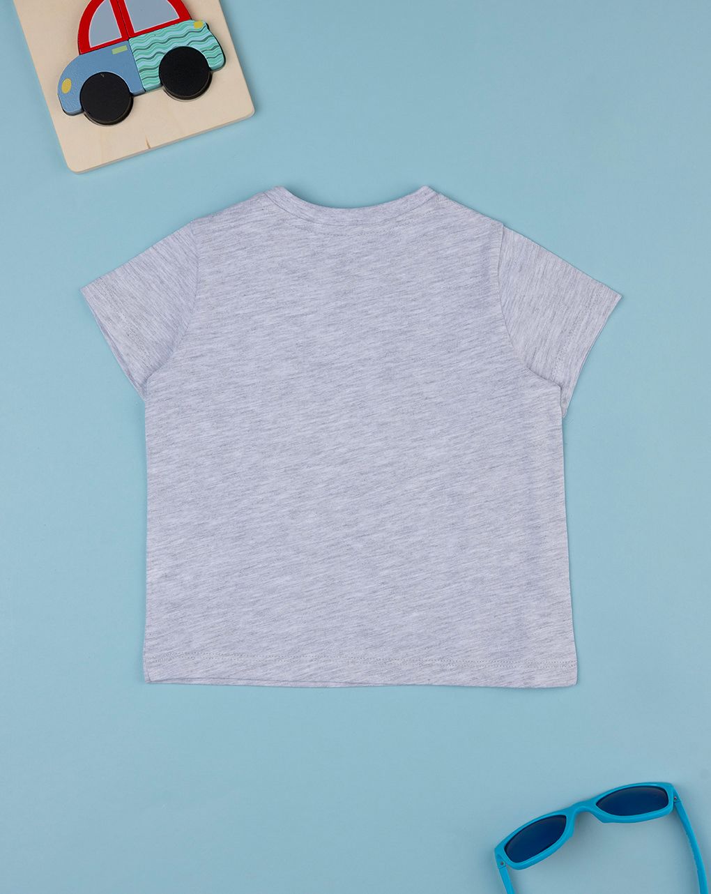 βρεφικό t-shirt γκρι πατίνια για αγόρι - Prénatal