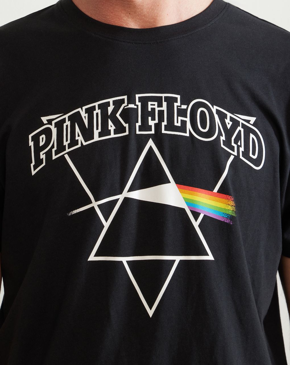 ανδρικό t-shirt μαύρο pink floyd - Prénatal