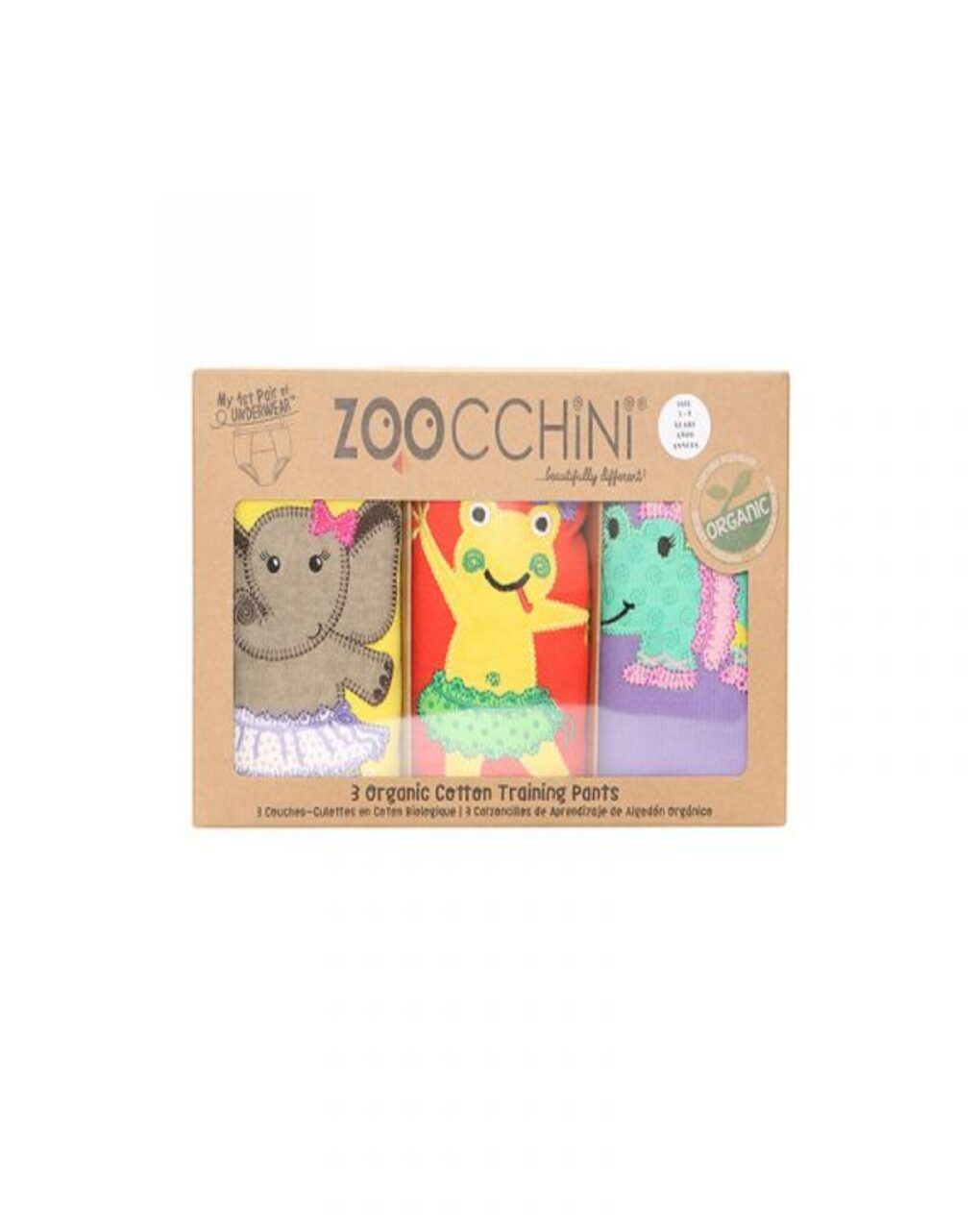 Zoocchini εκπαιδευτικά βρακάκια ballerina gals zoo13010