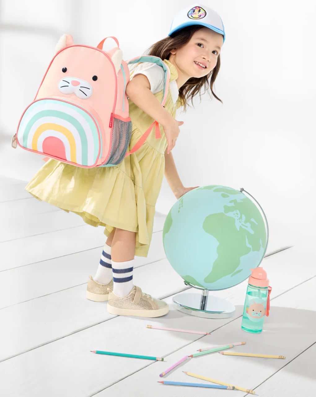 Skip hop zoo παιδική τσάντα πλάτης cat 29-2902001-44 - SKIP HOP