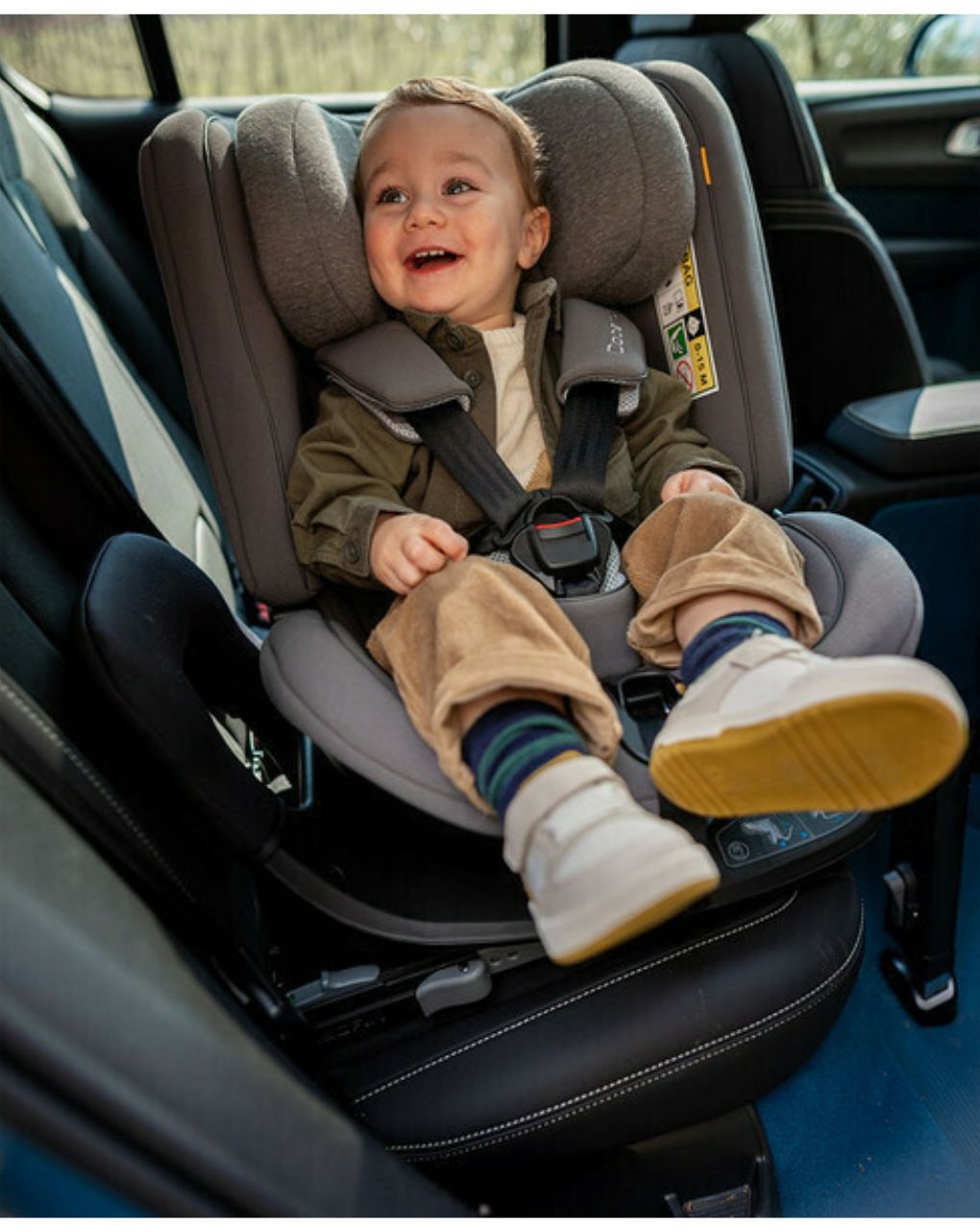 Inglesina κάθισμα αυτοκινήτου copernico (40-145cm) stone grey av91r0stg - Inglesina