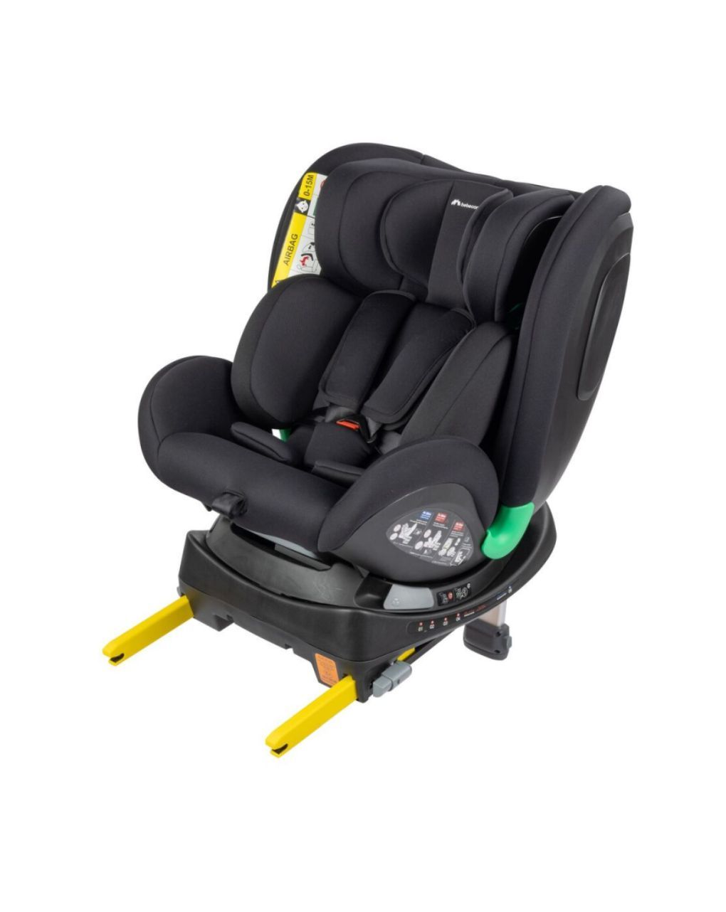 Bebe confort κάθισμα αυτοκινήτου evolvefix plus i-size (40-150cm) με isofix black ur3-81054-60 - Bébé Confort