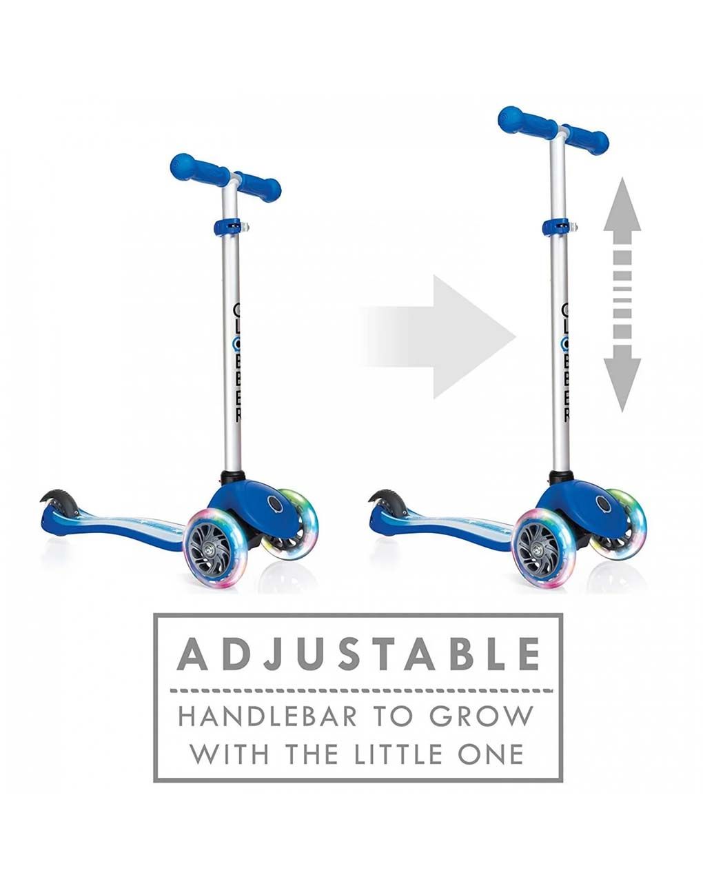 Globber scooter primo my free fantasy stars & strips - navy blue 424-012 - GLO, GLOBBER