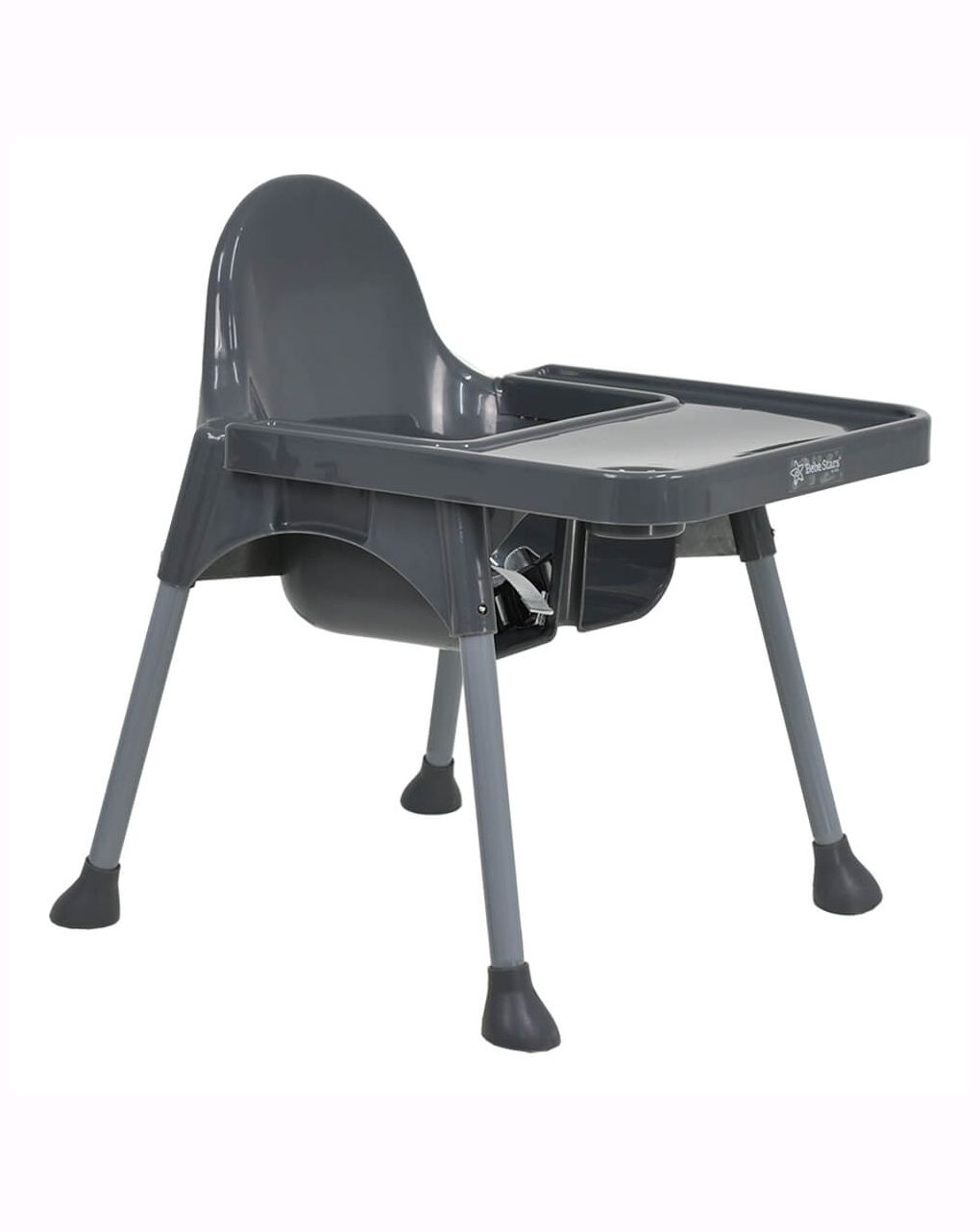 Bebe stars καρεκλάκι φαγητού joy 2 in 1 grey - Bebe Stars