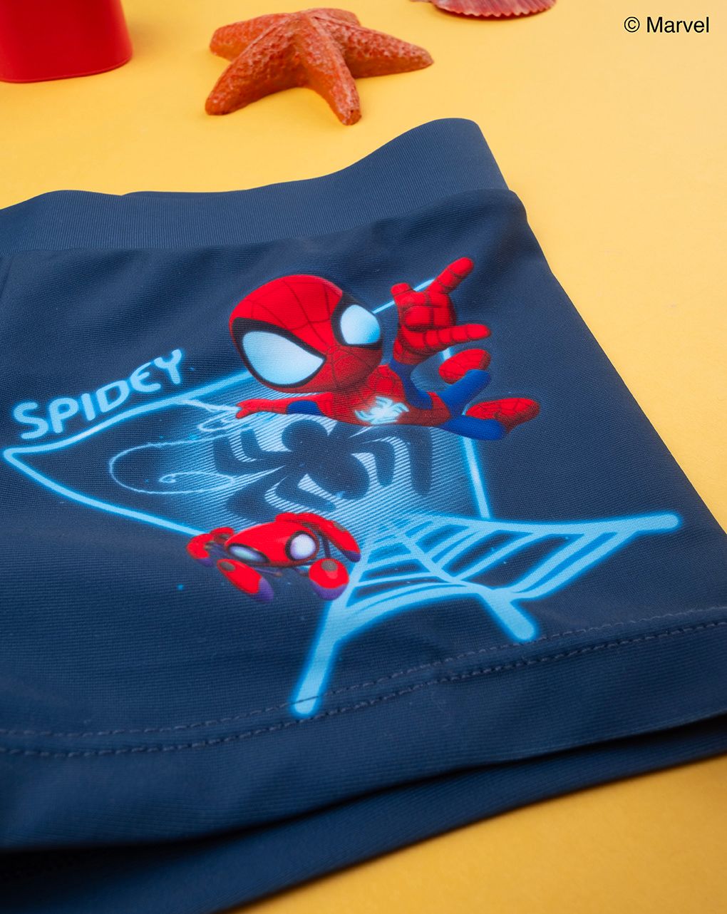 βρεφικό μαγιό σορτσάκι μπλε spiderman για αγόρι - Prénatal