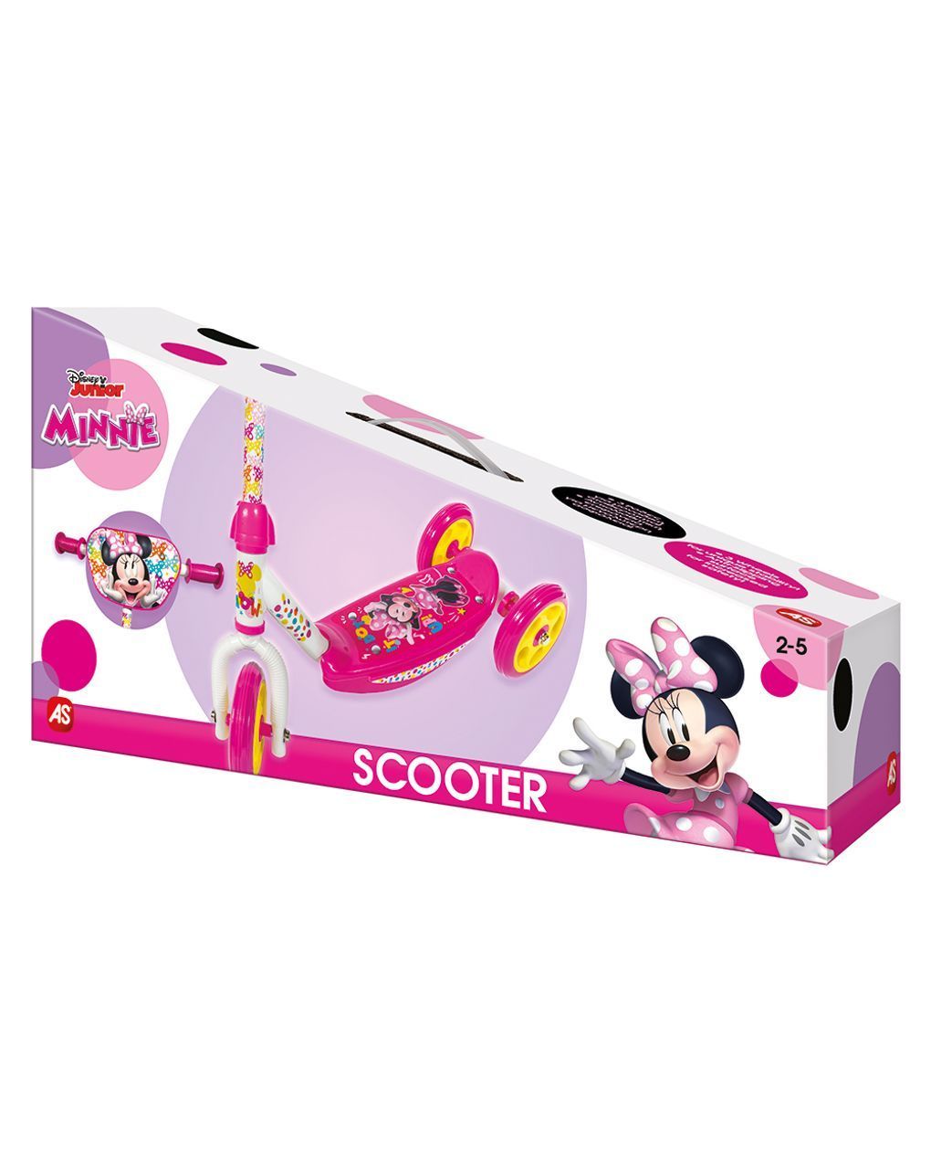 As παιδικό scooter disney minnie για 2-5 χρονών 5004-50239 - AS Company