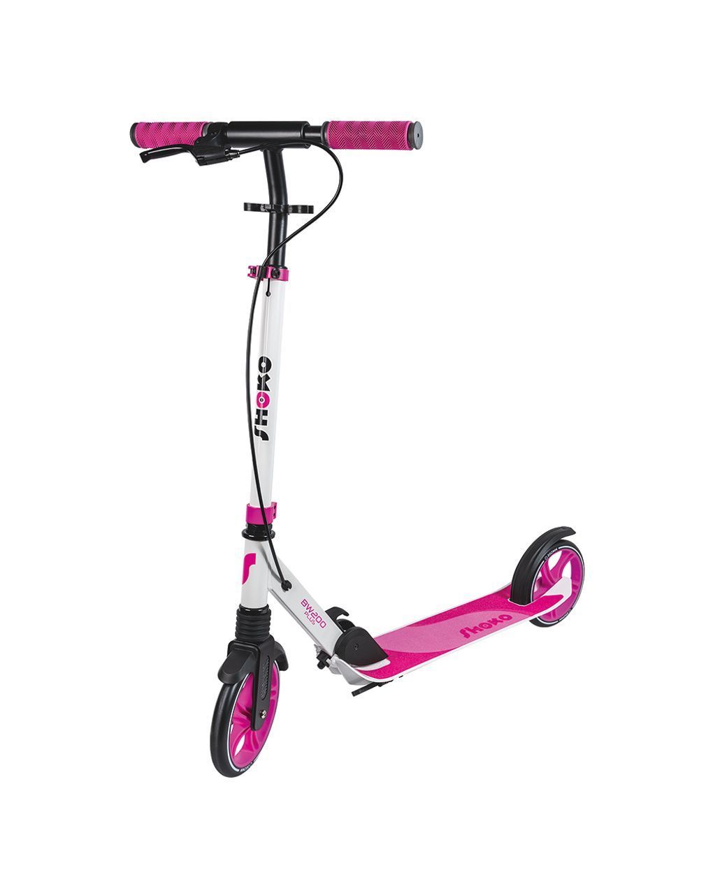 Shoko παιδικό πατίνι bw 200 plus με 2 ρόδες 200mm σε φούξια χρώμα για 8+ χρονών 5004-50521 - Shoko