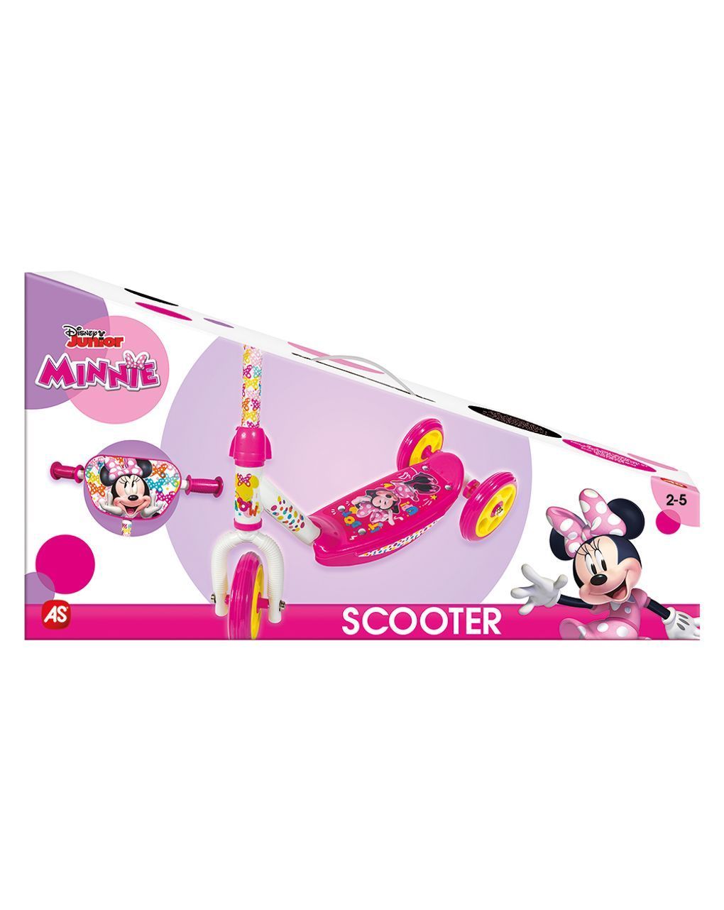 As παιδικό scooter disney minnie για 2-5 χρονών 5004-50239 - AS Company